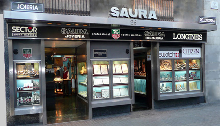 SAURA, JEWELLERY & WATCHES